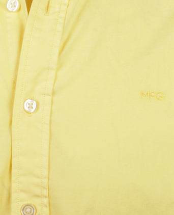 Overhemd Summer Poplin | Lemon Yellow