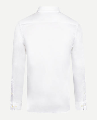 Overhemd Slim Fit Luxe Twill | White