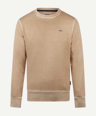 Sweater Garment Dyed | Sand Sweater Garment Dyed | Sand