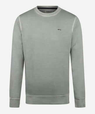 Sweater Garment Dyed | Ice Green Sweater Garment Dyed | Ice Green