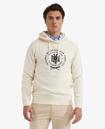Hoodie with NY Graphic | OffWhite