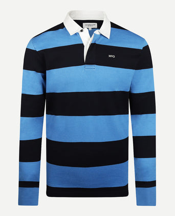 Rugbytrui Grote Strepen | Royal Blue