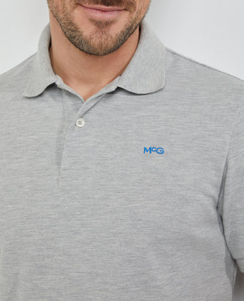 Classic Polo Regular Fit | Medium Gray Melange
