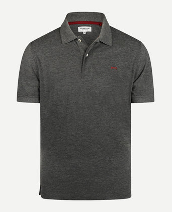 Classic Polo Regular Fit | Dark Grey Melange