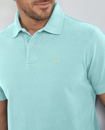 Classic Polo Regular Fit | Aqua
