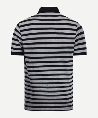 Polo Piqué Oxford Gestreept | Navy Polo Piqué Oxford Gestreept | Navy