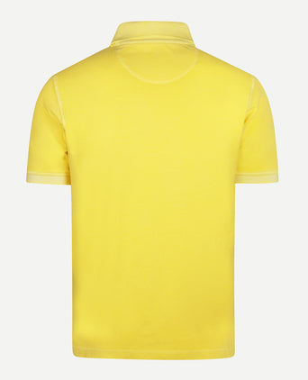 Polo Piqué Garment Dyed | Lemon Yellow