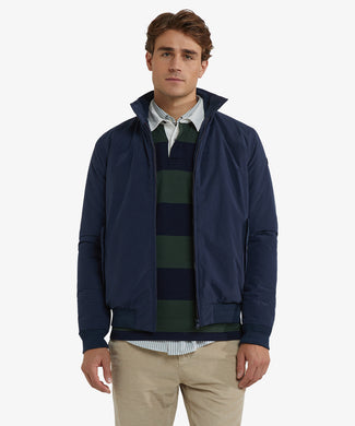 Classic Bomber Jas | Navy Classic Bomber Jas | Navy