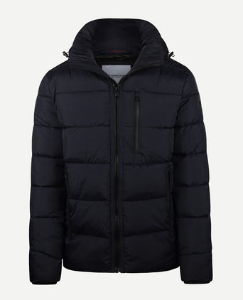 Hooded Bomber Jas | Navy