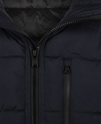 Hooded Bomber Jas | Navy