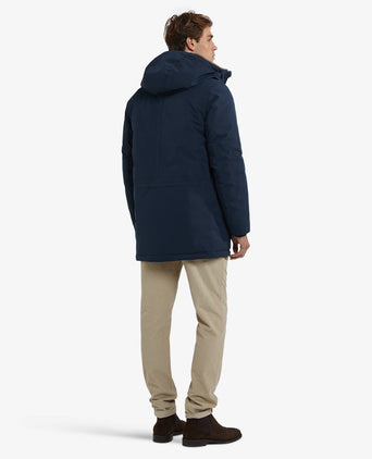 Parka Coat | Navy