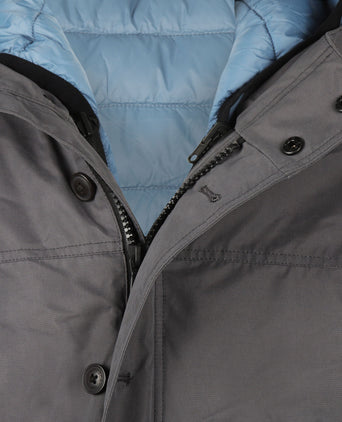 2-in-1 Parka Jacket | Dark Grey