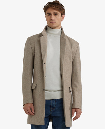 Overcoat Twill Wool | Camel