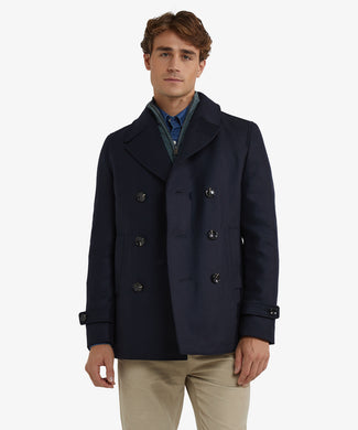Peacoat Wool | Navy Peacoat Wool | Navy