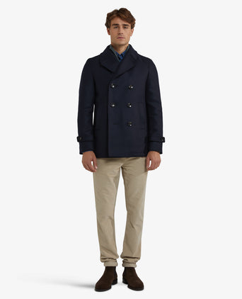 Peacoat Wol | Navy