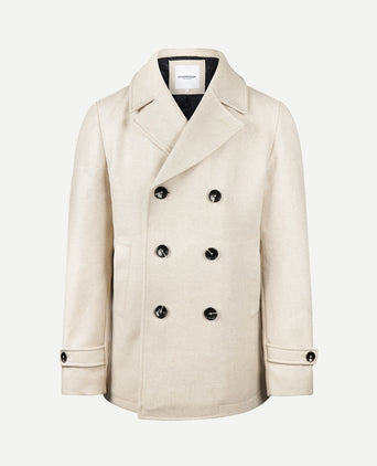 Peacoat Wol | Sand