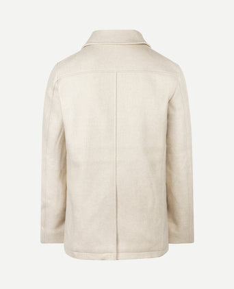 Peacoat Wol | Sand