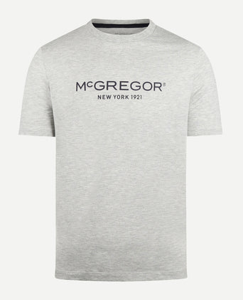 Essential Logo T-shirt | Medium Gray Melange