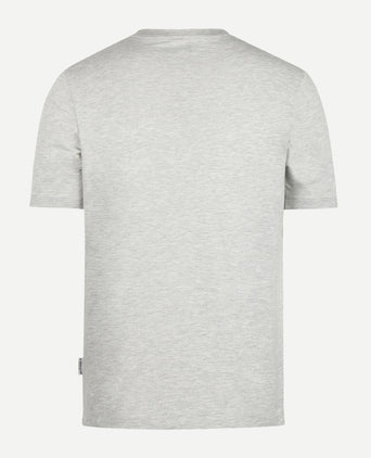 Essential Logo T-shirt | Medium Gray Melange