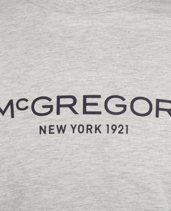 Essential Logo T-shirt | Medium Gray Melange