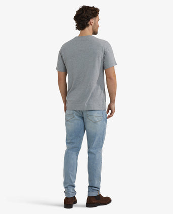 Essential Logo T-shirt | Medium Gray Melange