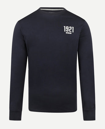 Graphic Long Sleeve T-shirt | Navy