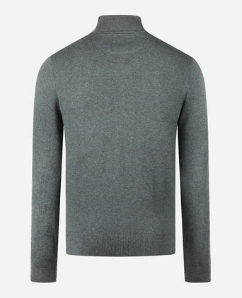 Ritsvest Katoen Merinowol | Winter Sage