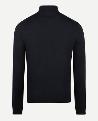 Ritsvest Luxe Merinowol | Navy