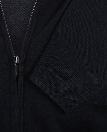 Ritsvest Luxe Merinowol | Navy
