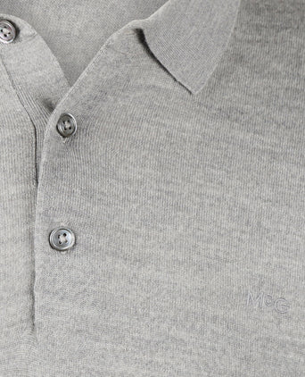Polotrui Luxe Merinowol Lange Mouw | Medium Grey Melange