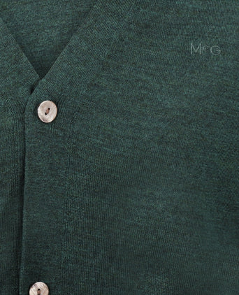 Vest Klassiek Luxe Merinowol | Winter Sage