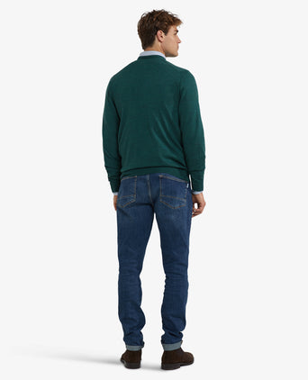 Vest Klassiek Luxe Merinowol | Winter Sage