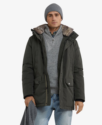 Knitted Hat | Medium Grey Melange