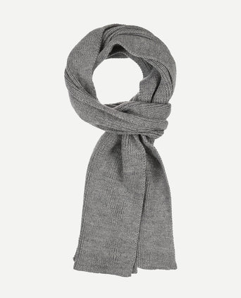 Sjaal Gebreid | Medium Grey Melange