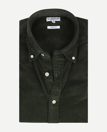 Overhemd Corduroy | Dark Olive