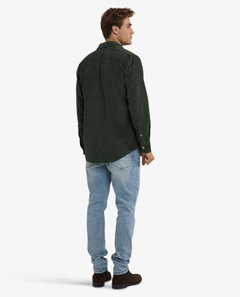 Overhemd Corduroy | Dark Olive