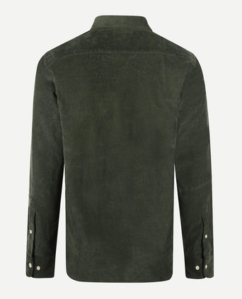 Overhemd Corduroy | Dark Olive