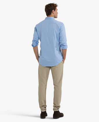 Overhemd Stretch Piqué | Light Blue