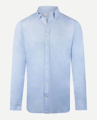 Overhemd Stretch Piqué | Light Blue