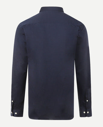 Overhemd Stretch Piqué | Navy