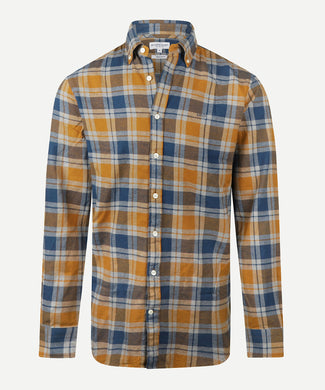 Overhemd Flanel Ruit | Camel Overhemd Flanel Ruit | Camel