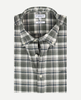 Overhemd Flanel Ruit | Winter Sage