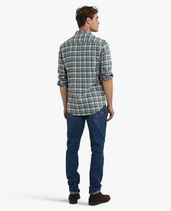 Flannel Shirt Check | Winter Sage