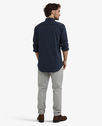 Overhemd Flanel Ruit | Navy