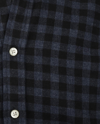 Overhemd Flanel Ruit | Navy