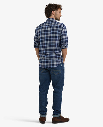 Overhemd Flanel Ruit | Light Blue