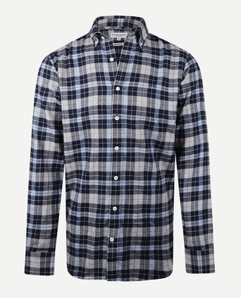 Overhemd Flanel Ruit | Light Blue