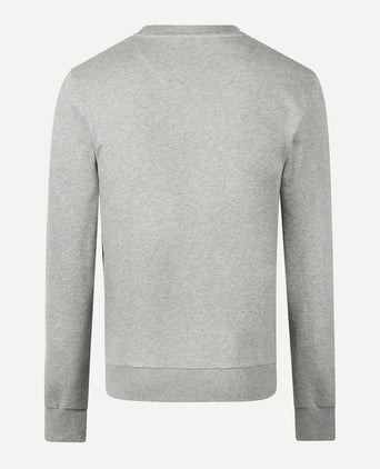 Sweatshirt Graphic Ronde Hals | Medium Grey Melange