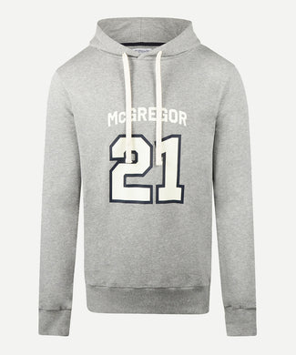 Hoody Graphic 21 | Medium Grey Melange Hoody Graphic 21 | Medium Grey Melange