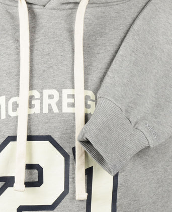 Hoody Graphic 21 | Medium Grey Melange